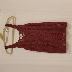 Knitted tank/top